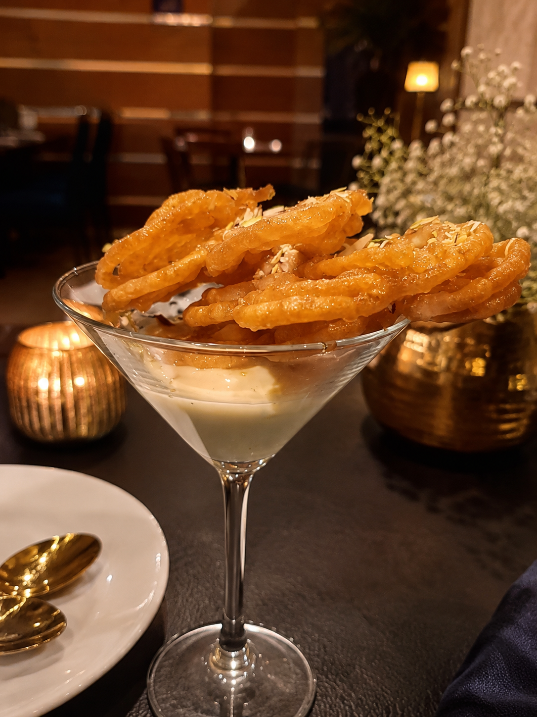 Jalebi & rabri, to finish